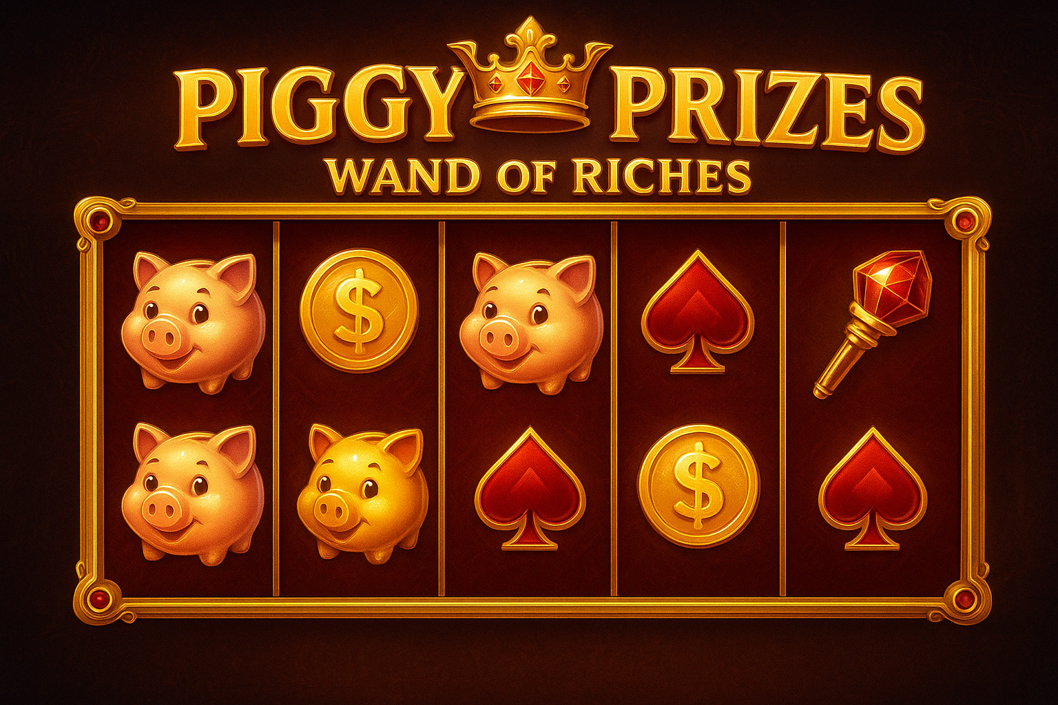 Piggy Prizes Wand of Riches